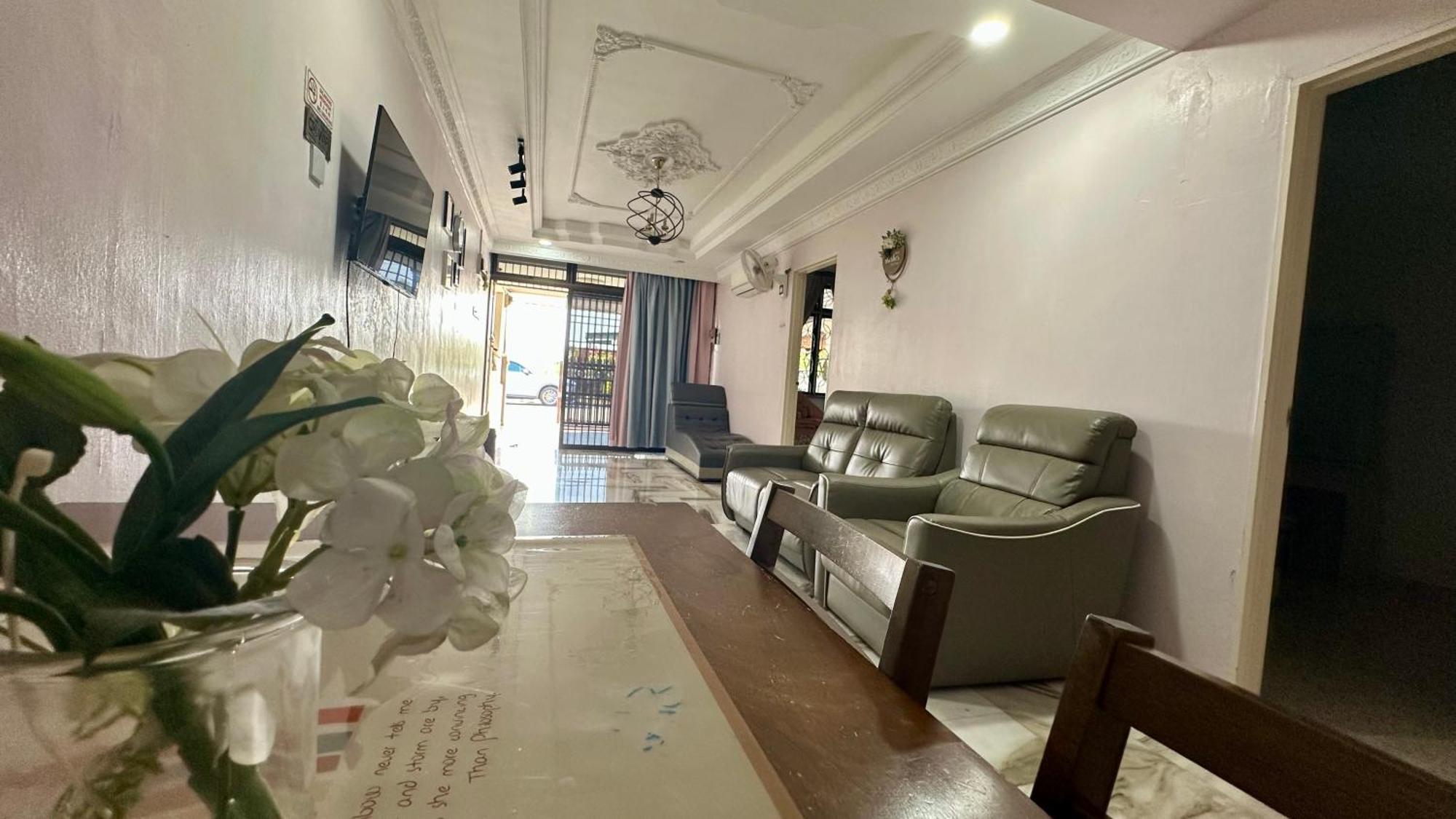 Taman Bagan Single Storey Terrace House, 9Mins To Sunway Carnival Mall, Seberang Jaya 巴特沃思 外观 照片